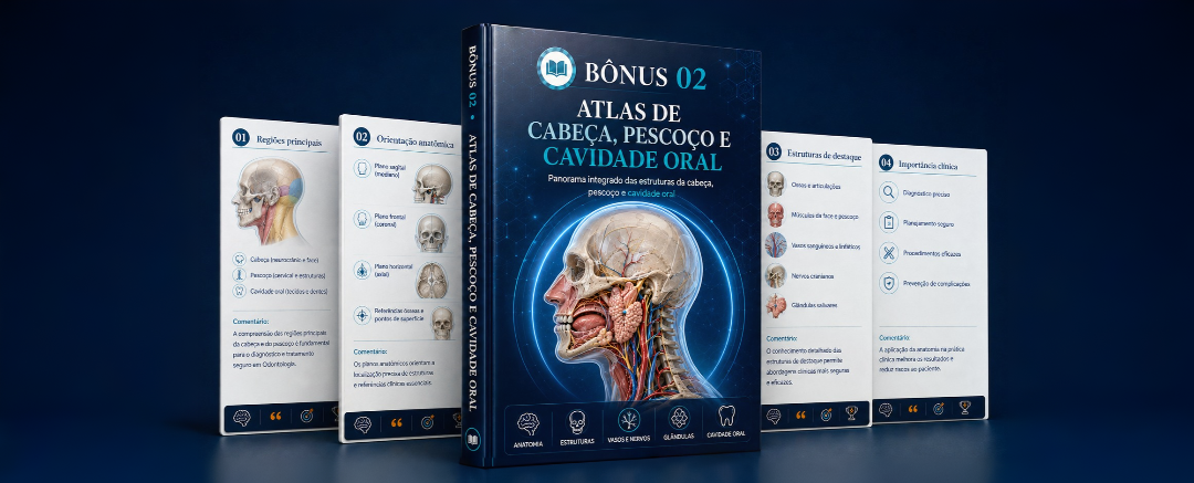 🦷 Atlas de Cabeça, Pescoço e Cavidade Oral