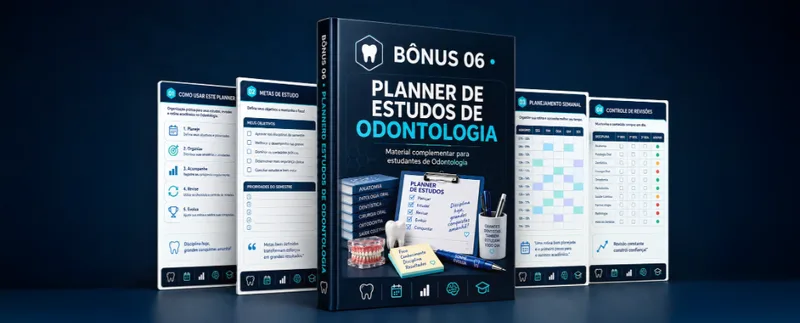 📅 Planner de Estudos de Odontologia